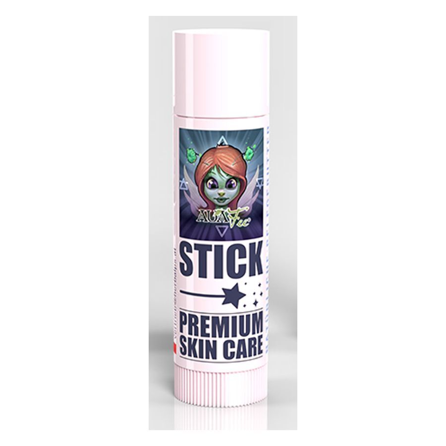 Auafee Premium Soin de Peau Stick 4,5ml Stick de soin de la peau blanc de Auafee avec un dessin animé coloré sur fond de studio
