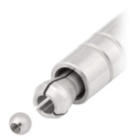 Kit de supports à billes en acier inoxydable Wildcat Support à billes en acier inoxydable avec bille sur fond blanc