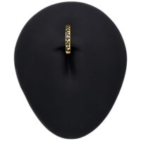 Clicker de nombril léopard en or Clicker de nombril doré avec motif léopard sur fond noir