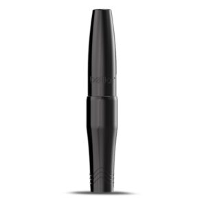 Machine à tatouer noire FK Irons Microbeau Bellar sur fond blanc