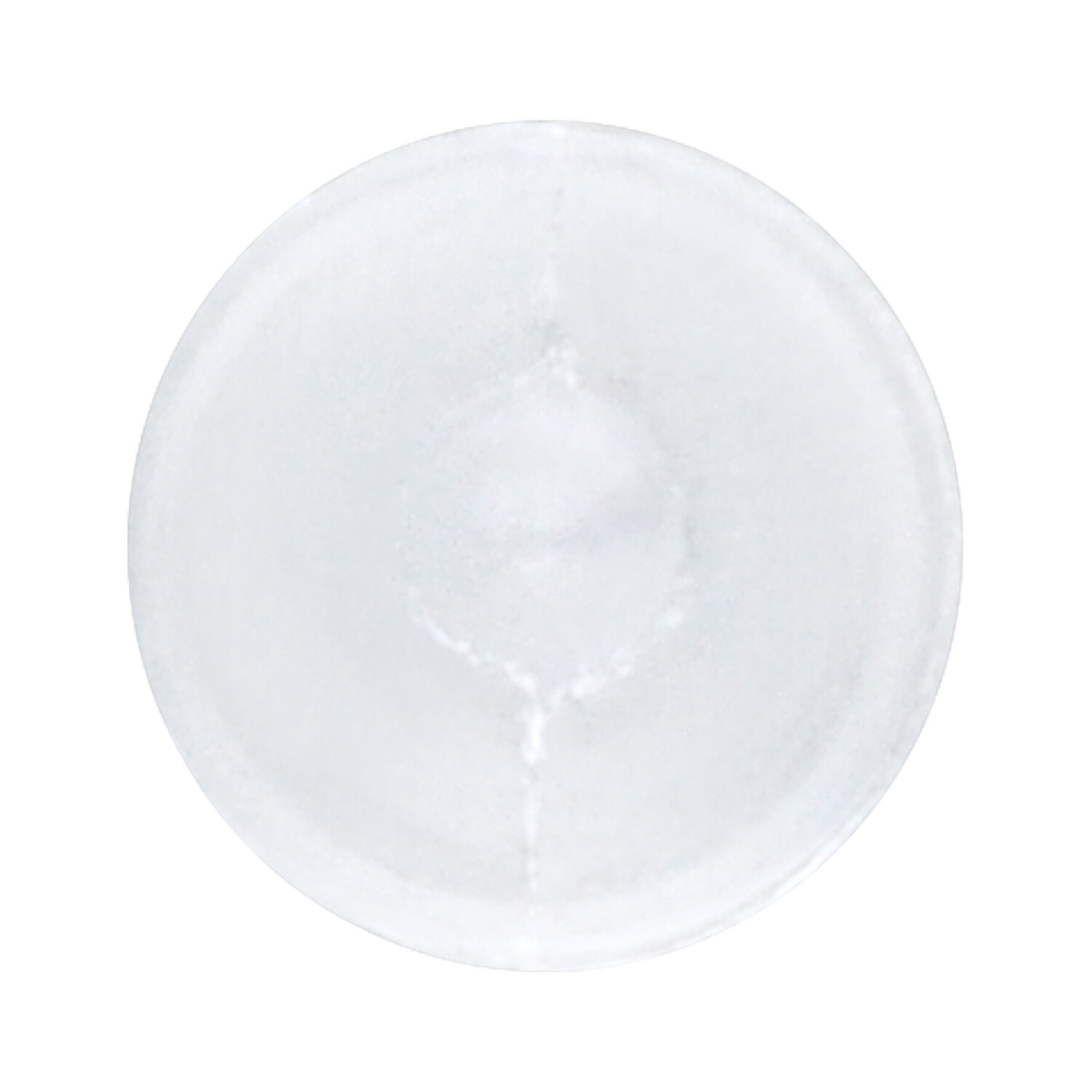 Piercing nez transparent avec boule stoppeuse Piercing nez rond et transparent avec boule stoppeuse sur fond blanc