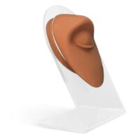 Body Bit Eye marron en silicone sur un écran transparent