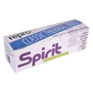 Boîte de papier hectographique violet Repro FX Spirit sur fond blanc