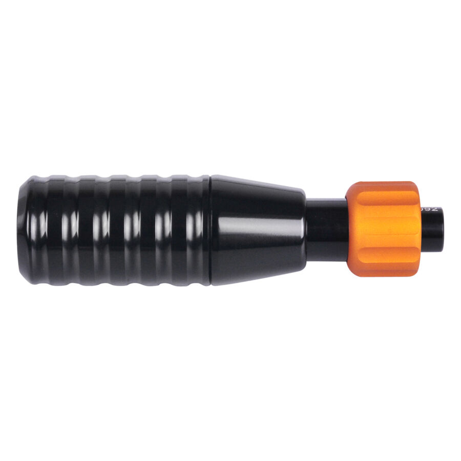 HAWK Hand Grip 22mm en noir et orange HAWK Hand Grip 22mm noir avec accent orange sur fond blanc