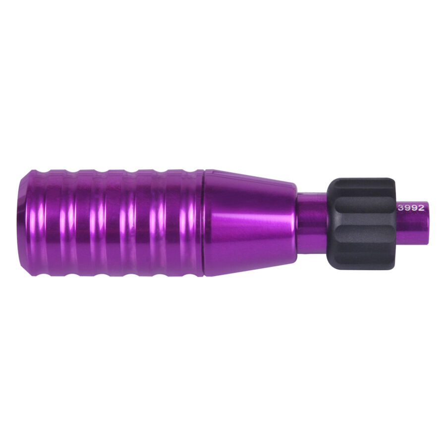 Lila HAWK Hand Grip 22mm, surface texturée, fond de studio