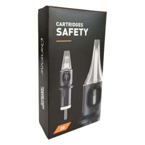 Emballage avec têtes d'aiguilles Liner de Cheyenne sur fond noir