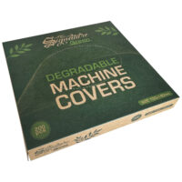 Housses de machines biodégradables - 200 pièces Emballage vert avec housses de machines biodégradables, 130x140mm