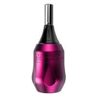Poignée Darklab Click Ergo 32 MM rose sur fond blanc