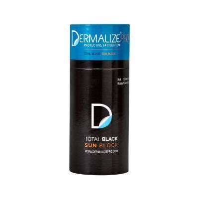 Dermalize® Pro Roll - Film noir Film noir Dermalize® Pro Roll, 15 cm x 10 m sur fond blanc