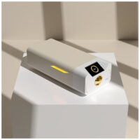 Autoclave Enbio S Beauty Edition blanc sur une table blanche