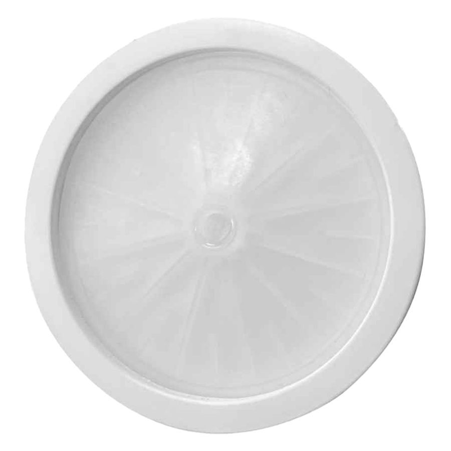 Filtre Hepa Enbio rond blanc sur fond neutre