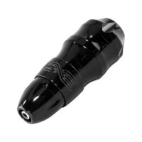 FK Irons EXO 3.2 mm Stealth machine à tatouer Machine à tatouer noire FK Irons EXO 3.2 mm Stealth sur fond blanc