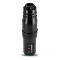 FK Irons Microbeau Flux S en noir Machine à tatouer FK Irons Microbeau Flux S noire sur fond blanc