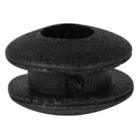 Silicone Noir Soft de Wildcat Silicone noir, rond, sur fond gris