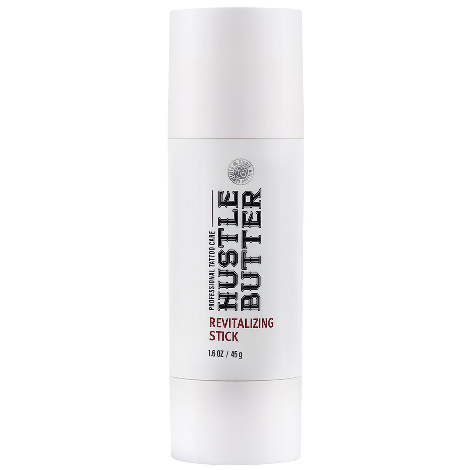 Hustle Butter Revitalizing Stick, blanc, 150 ml, sur fond blanc