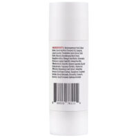 Tube blanc de Hustle Butter Stick de soin avec ingrédients et code-barres