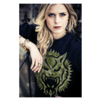 Sweatshirt Wildcat Camouflage Femme avec sweatshirt noir Wildcat à motif camouflage