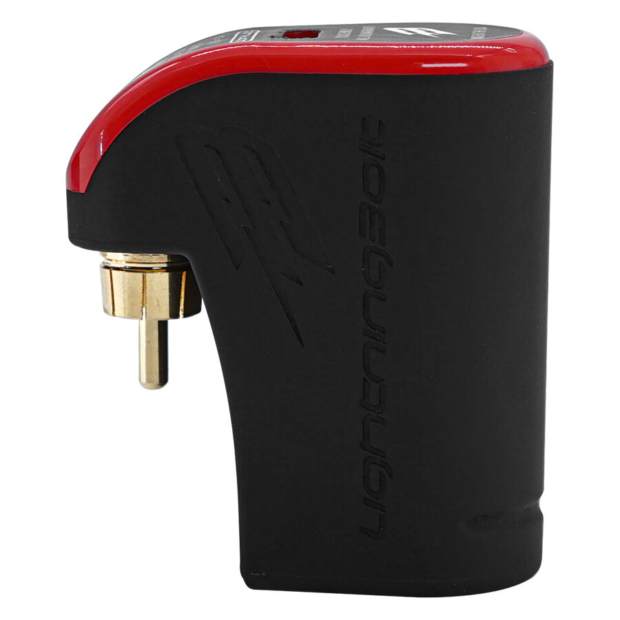 Fk Irons Lightning Bolt alimentation électrique noir/rouge Alimentation électrique Fk Irons Lightning Bolt noir/rouge en aluminium sur fond blanc