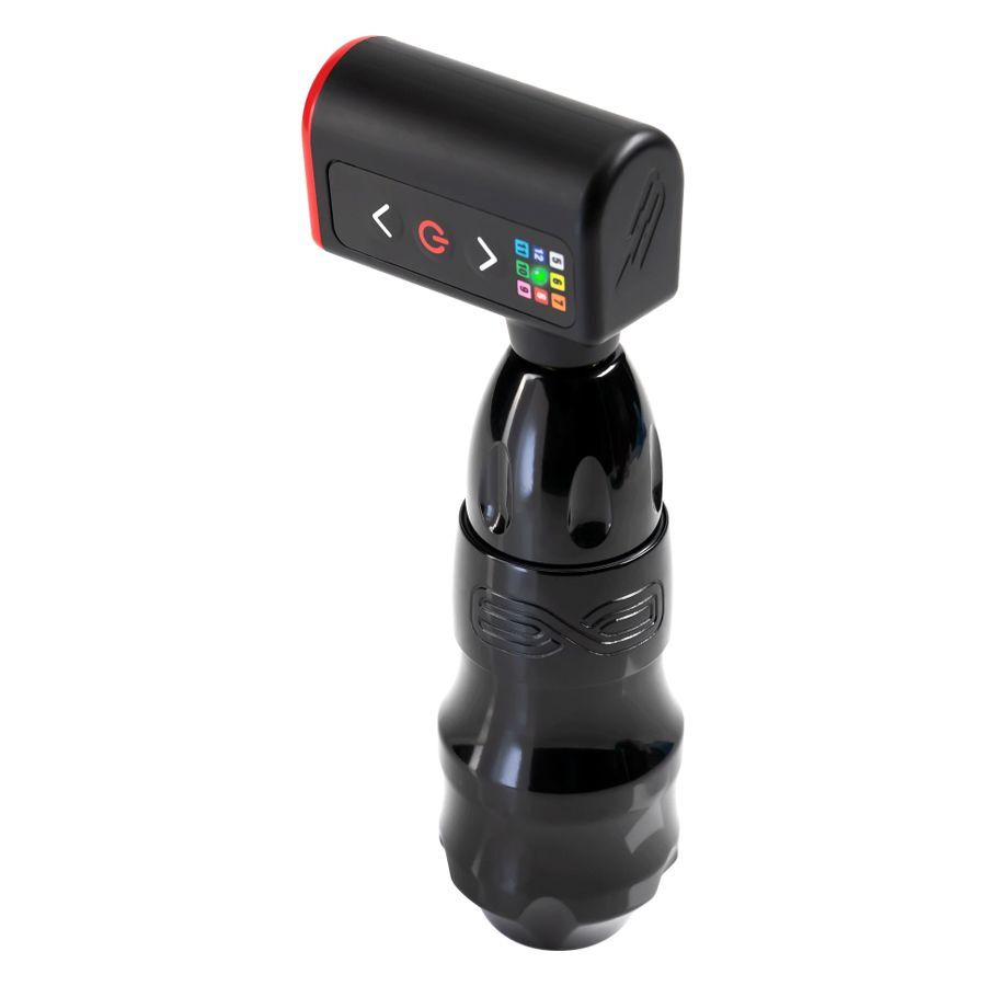 Fk Irons Lightning Bolt Universal, Noir/Rouge Alimentation Fk Irons Lightning Bolt noire et rouge sur fond blanc