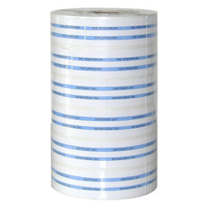 Rouleaux de rechange MELAdoc® 6 blanc et bleu sur fond blanc