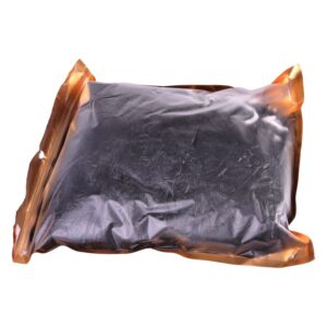 Housse d'accoudoir noire imperméable dans un emballage transparent