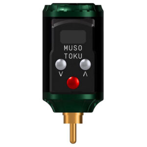 Rover R-1 RCA batterie verte avec écran noir sur fond blanc