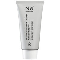 Nø Cosmetics Crème Réparatrice Intensive Tube 50ml Tube gris de la Crème Réparatrice Intensive Nø Cosmetics sur fond blanc
