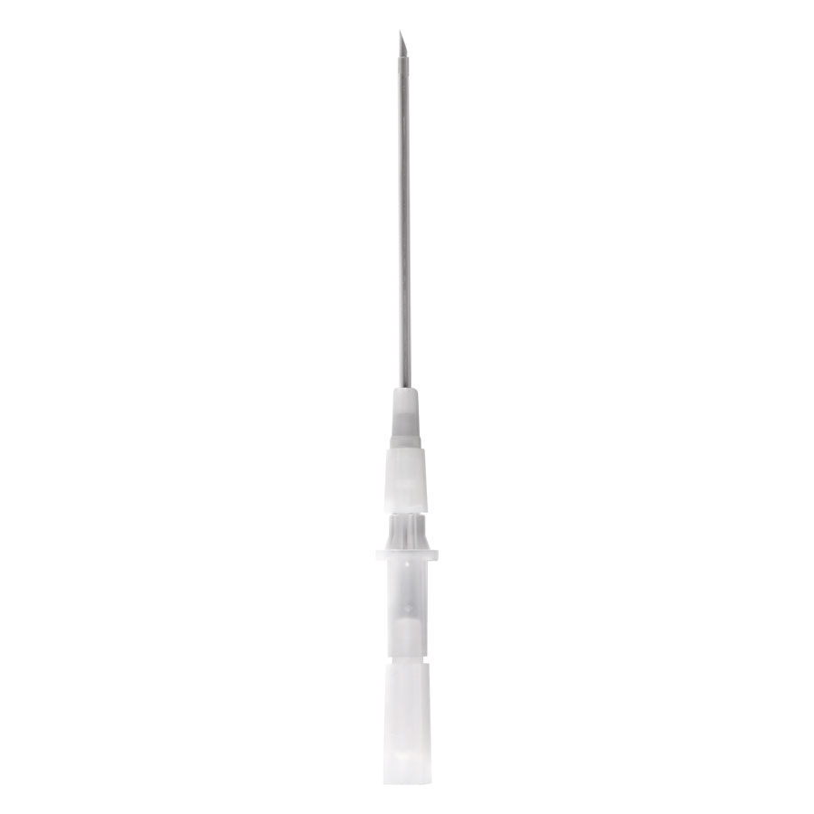 Optiva aiguille de piercing en acier chirurgical Aiguille Optiva en acier chirurgical sur fond blanc