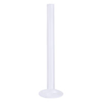 PTFE Labret tige 18mm unisexe Tige Labret PTFE transparente de Wildcat sur fond blanc