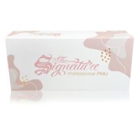 Boîte de cartouches Premium PMU Rundliner 20 pcs Boîte blanche avec inscription 'The Signature' pour cartouches PMU Rundliner
