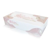 Boîte de 20 cartouches Premium PMU Taper Boîte blanche avec accents roses et dorés, The Signature Professional PMU