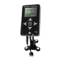 Alimentation noire Critical XR en aluminium Alimentation noire Critical XR en aluminium sur fond blanc