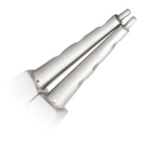 Wildcat® Prof. Ring Öffner Edelstahl Ouvre-anneaux en acier inoxydable argenté sur fond blanc