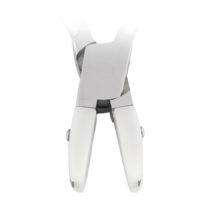 Wildcat® - Pince à plier et à maintenir pour piercings Pince à plier et à maintenir en acier inoxydable argenté avec surface brillante sur fond blanc
