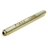 Porte-boule 3,0 mm en acier inoxydable Porte-boule en acier inoxydable 3,0 mm sur fond blanc