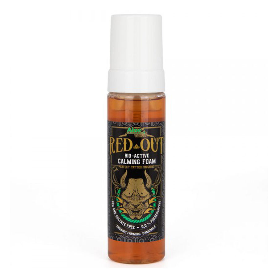 Red Out mousse bioactive 220ml Bouteille de Red Out mousse bioactive 220ml sur fond blanc