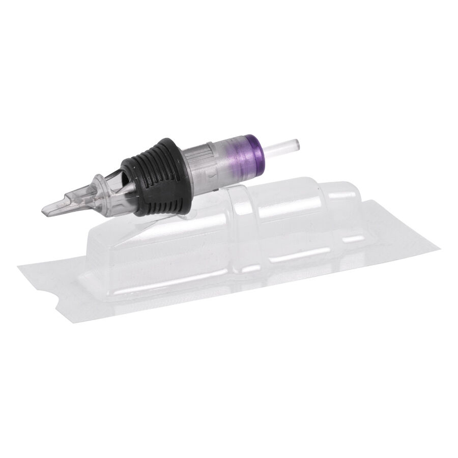 Wildcat Magnum Cartouches Tattoonadeln Cartouche Magnum transparente sur fond blanc
