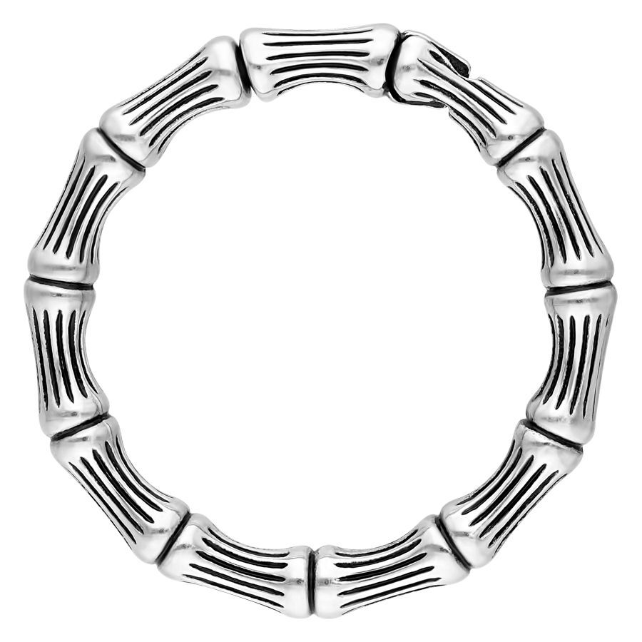 Bonechain poids d'oreille en acier chirurgical, argent Poids d'oreille Bonechain argenté, rond, en acier chirurgical 316L