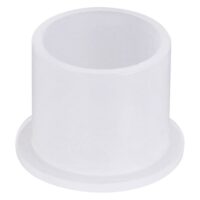Capsules d'encre blanches pour accessoires de tatouage Capsule d'encre blanche en plastique sur fond neutre