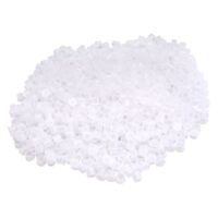 500 capuchons d'encre blancs pour tatouage Capuchons d'encre blancs empilés sur fond blanc