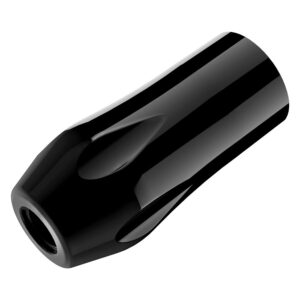 Poignée Gorilla noire en aluminium sur fond blanc