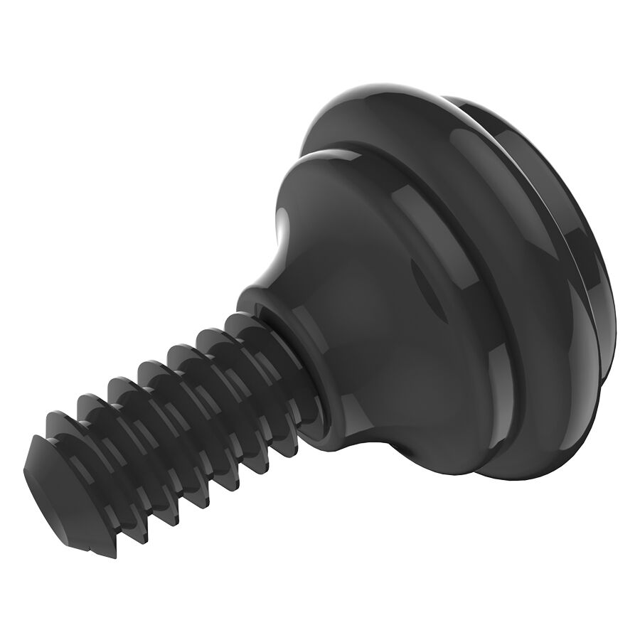 Bouton de remplacement noir Spektra Edge X Give Bouton noir Spektra Edge X Give sur fond blanc