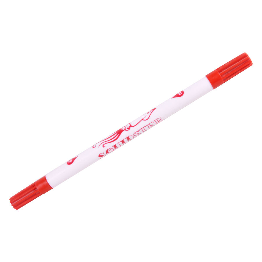 Stylo Squidster rouge pour tatouage de Wildcat Stylo Squidster rouge sur fond blanc, non stérile
