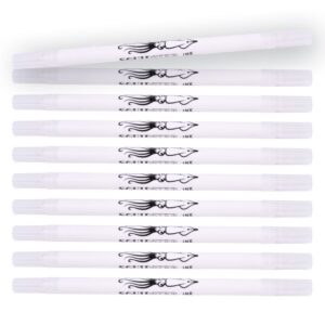 Set non stérile Tattoo Squidster blanc avec plusieurs stylos sur fond blanc