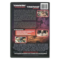 Tattoo Nation DVD dos design Dos de la DVD Tattoo Nation avec texte et images, fond noir