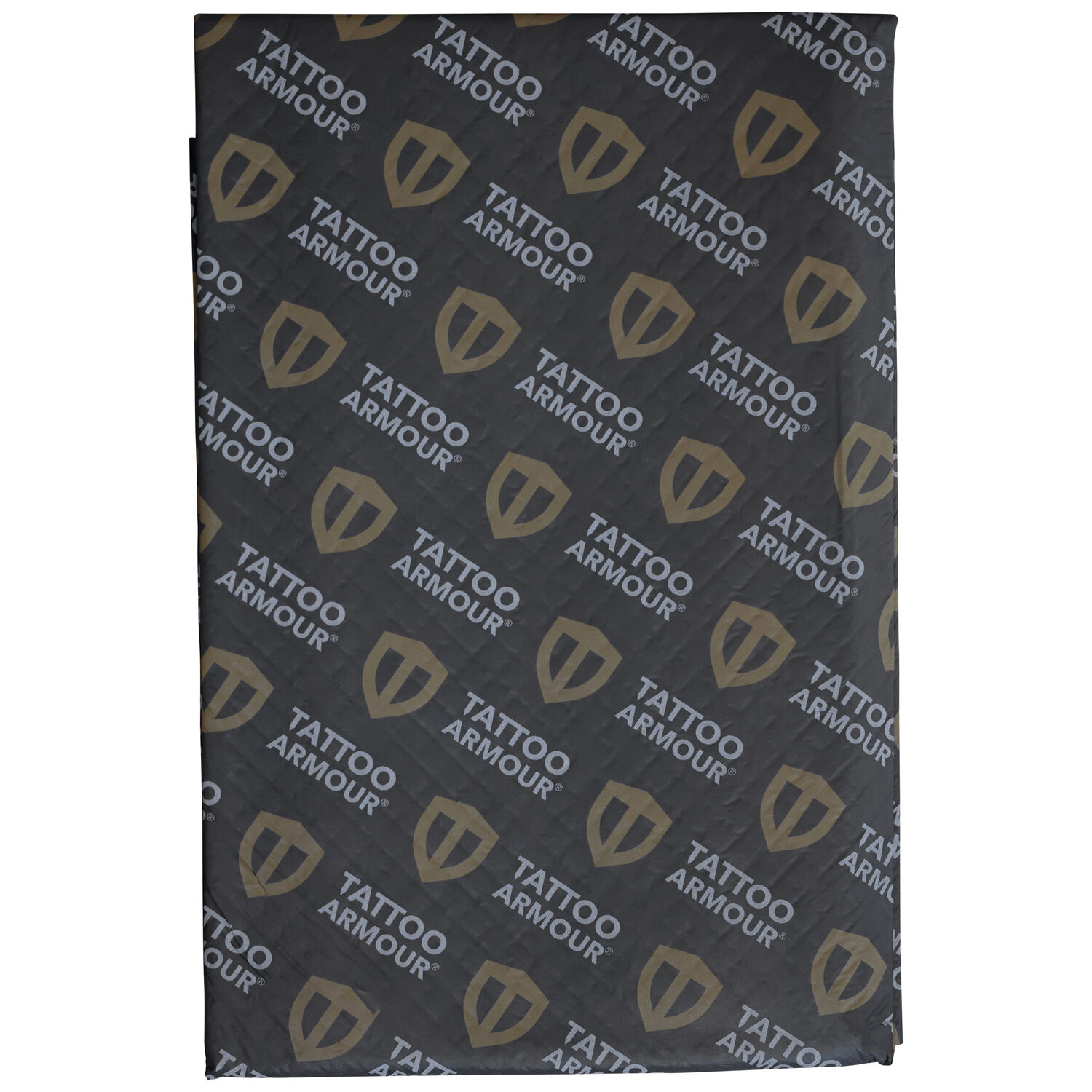 Tattoo Armour feuilles XL paquet de 10 Feuille noire Tattoo Armour avec logos dorés, taille XL