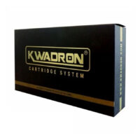 Cartouches Kwadron Flat Long Taper 5er Boîte noire Kwadron avec écriture dorée sur fond blanc
