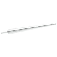 Poussoir d'introduction argenté 1,2 mm Poussoir d'introduction en titane argenté de 1,2 mm sur fond blanc