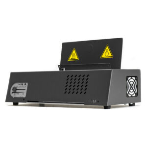 Thermocopieur noir TIM sur fond blanc avec grille de ventilation et panneau de commande