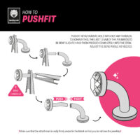 Guide pour Labret Courbé en Titane Push Fit Guide étape par étape de la méthode Push Fit pour piercings labret